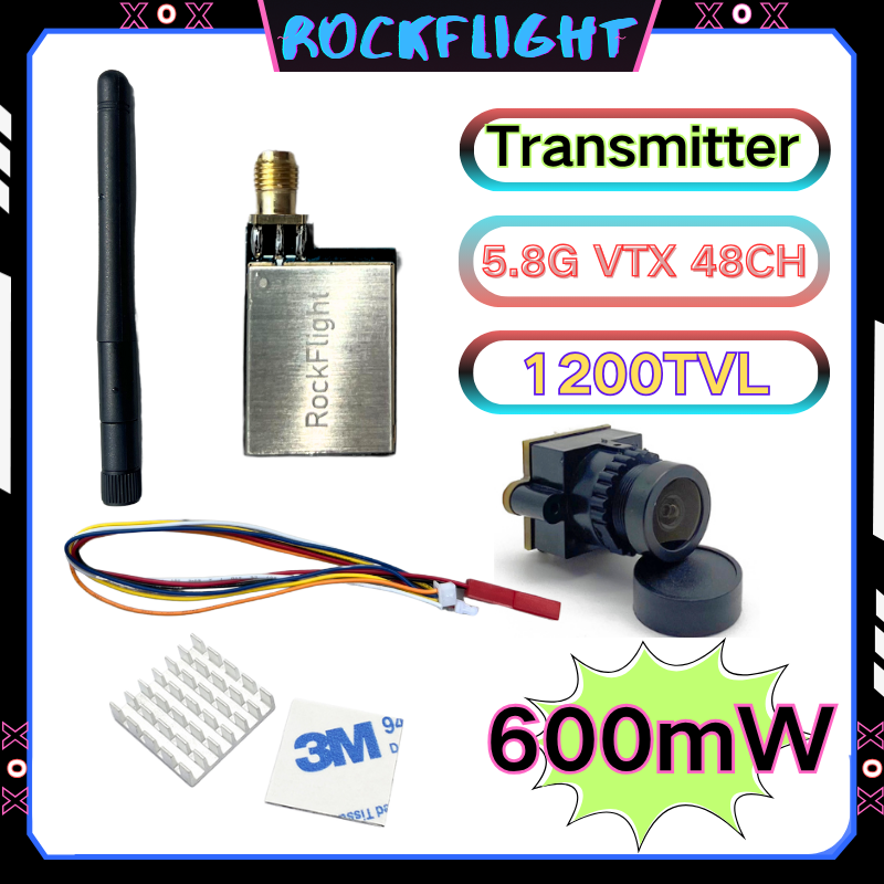 5.8GHz 48CH launcher 600mW Vid - Drone Racing Transmitter ulasan dan harga