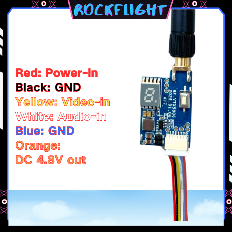 5.8GHz 48CH launcher 600mW Vid - Drone Racing Transmitter ulasan dan harga