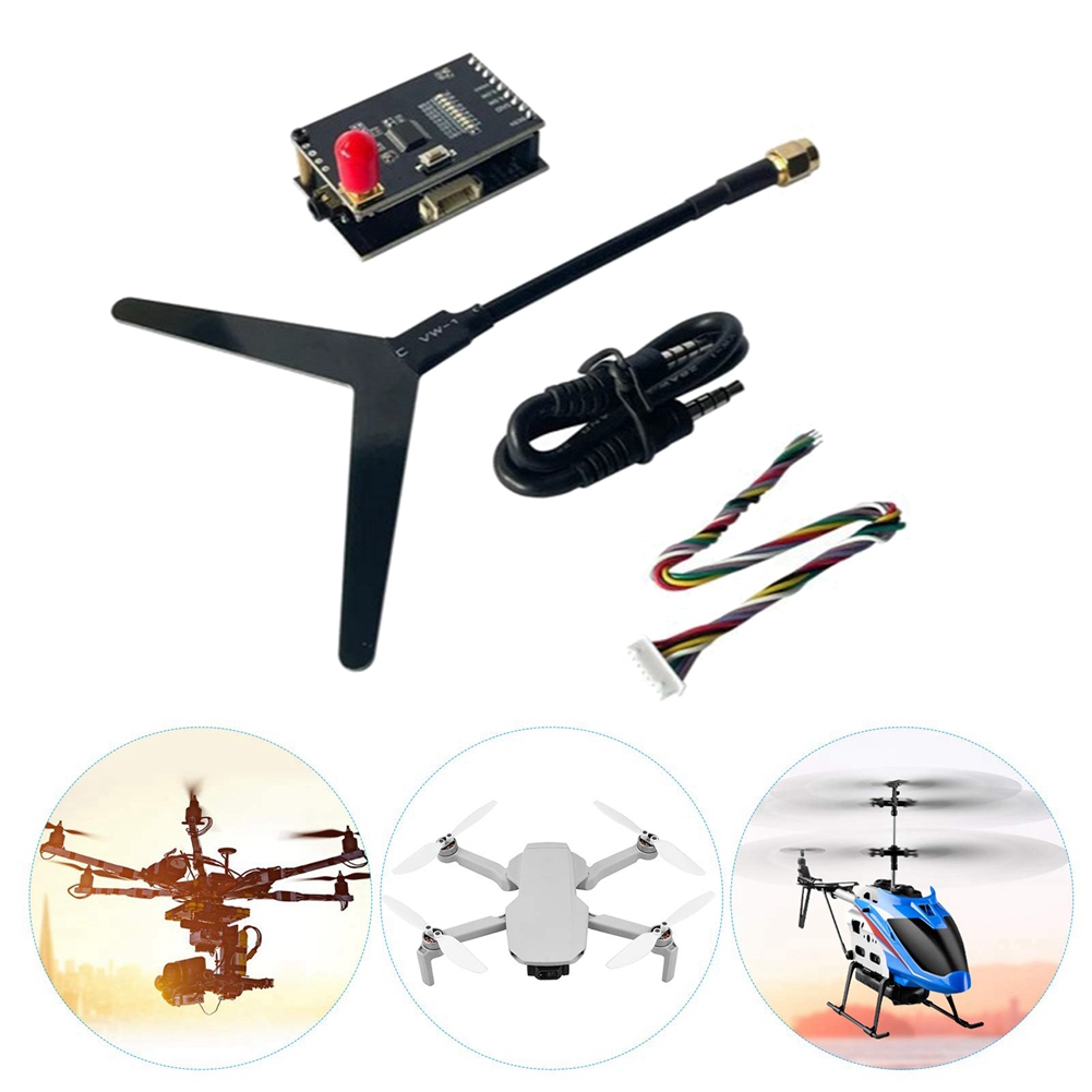 A63T-1.2G 2W VTX+1.2G 1.3G VRX - Drone Racing Transmitter ulasan dan harga