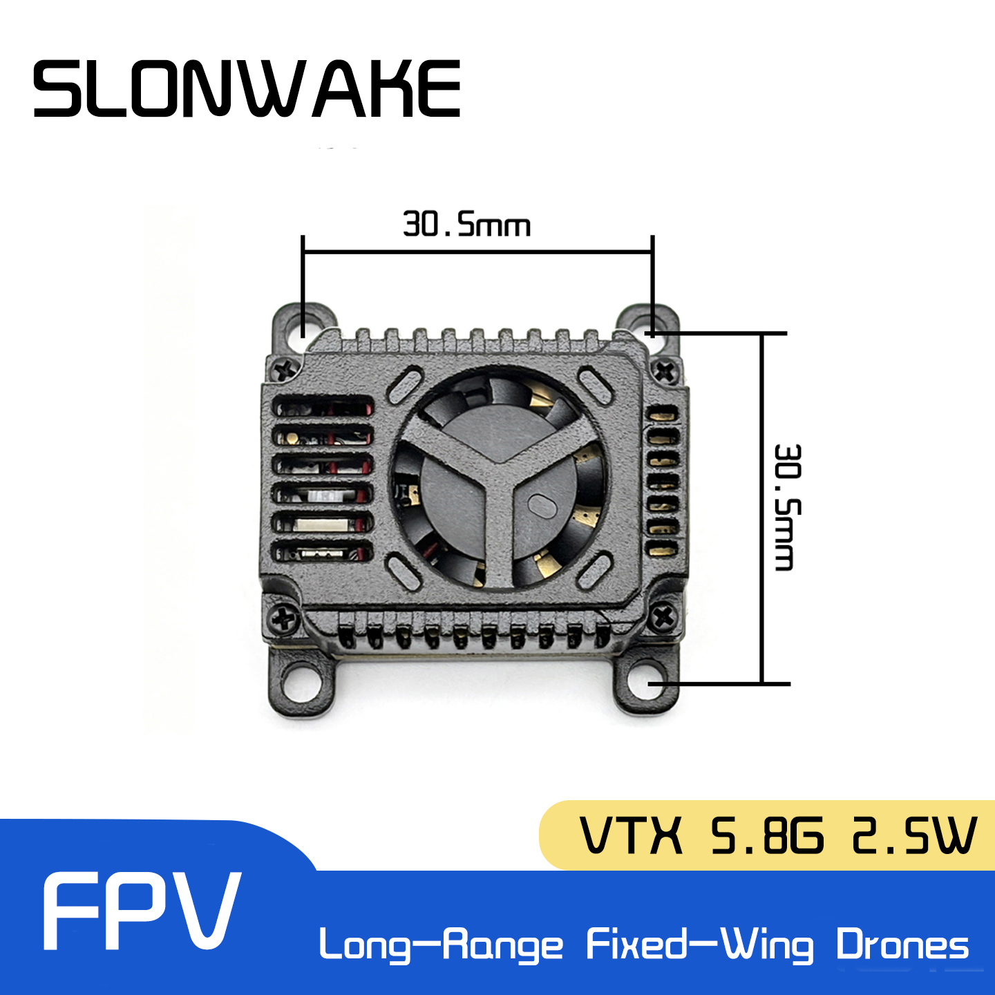 SLONWAKE 5.8G 48CH FPV Transmi - Drone Racing Transmitter ulasan dan harga