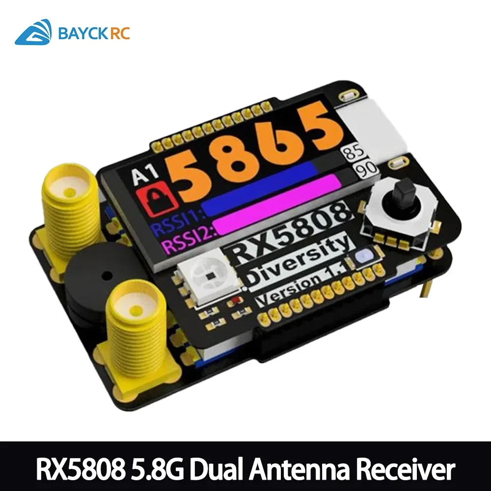 RX5808 5.8Ghz Dual Antenna Rec - Drone Racing Goggles ulasan dan harga